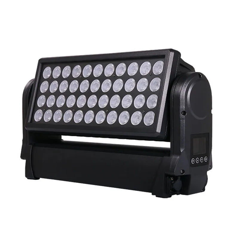 SUNART 44*10W Comel Moving Head Wash Stage Effect Light for DJ Disco Wireless DMX Control RGBW 4 in 1 Flood Beam Spot IP65 Lamp